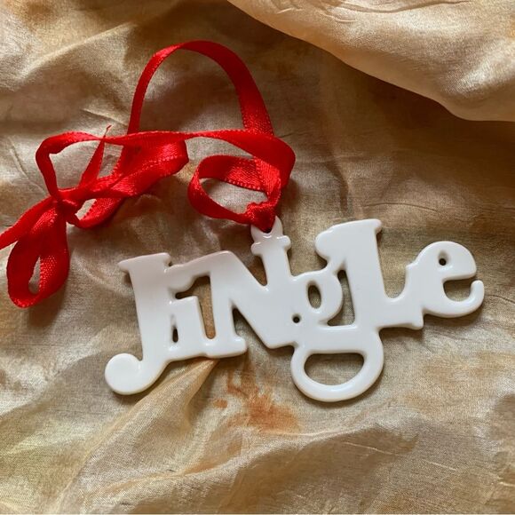 NWT LENOX JINGLE Porcelain Christmas Ornament - Picture 4 of 5